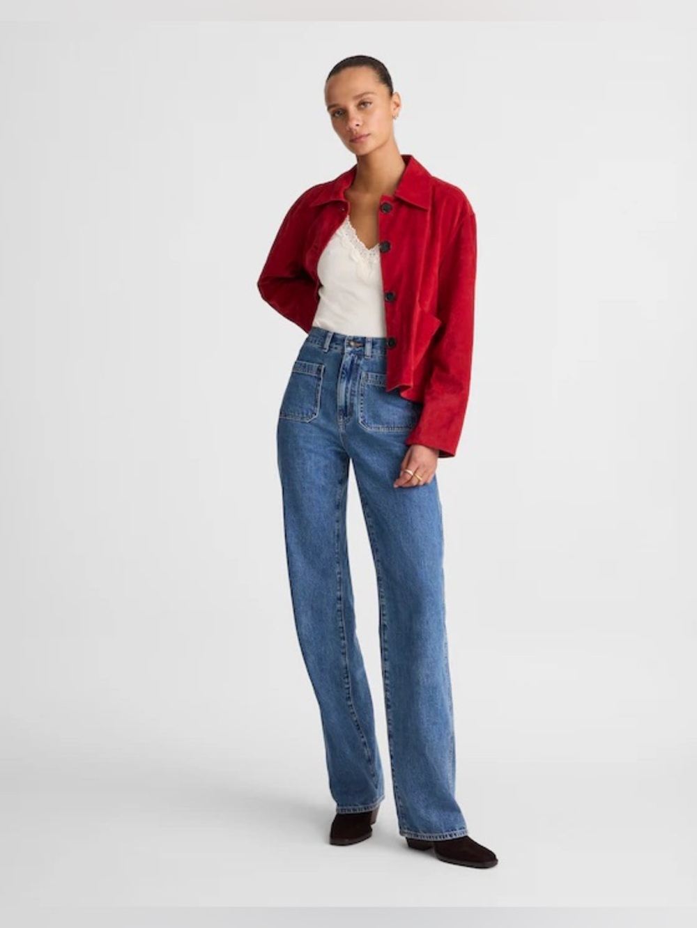 Madewell The Cleo Straight Jean Size 30